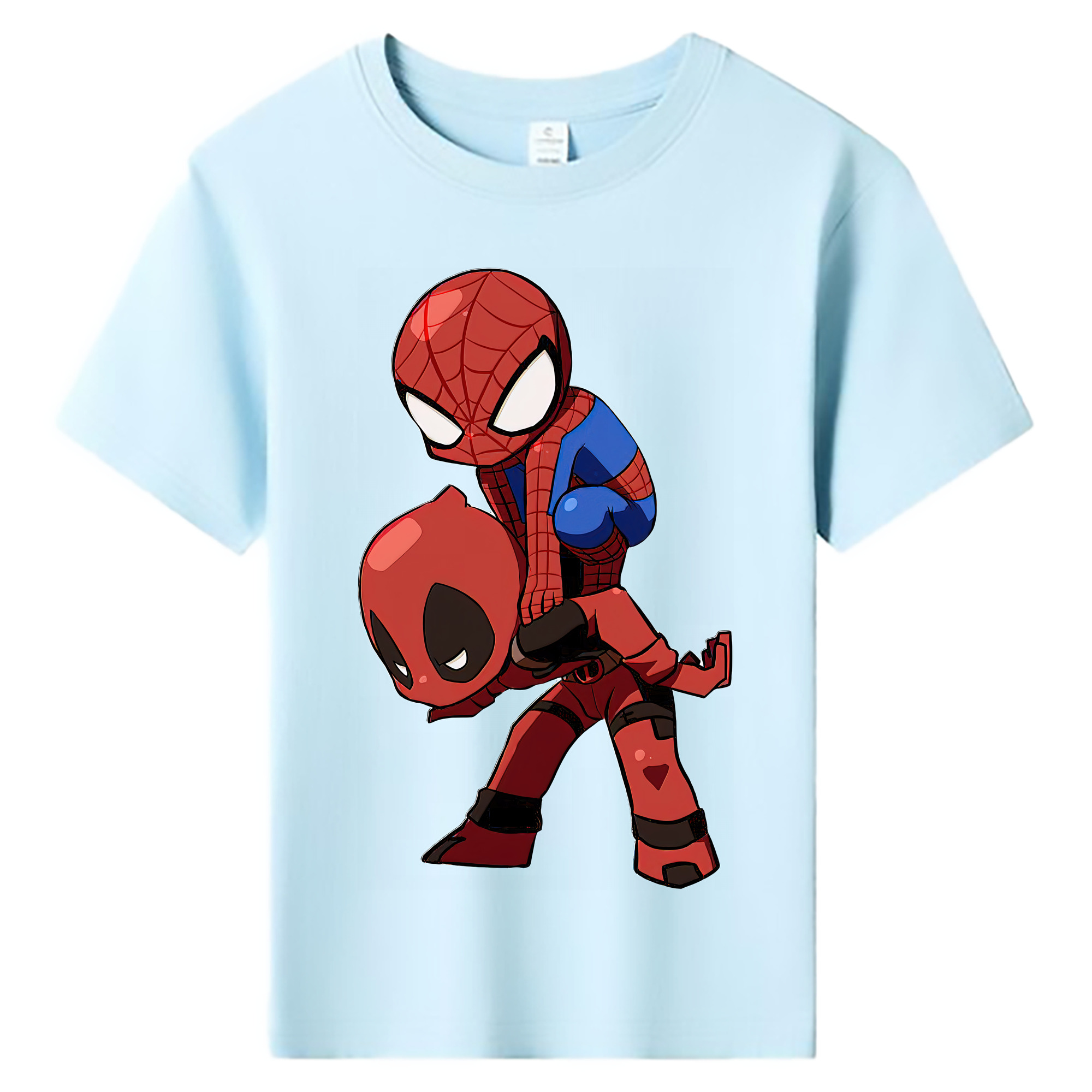 （画像用） Deadpool デッドプール 綿100％キッズTシャツ（フロントプリント）